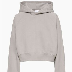 Aritzia TNA CozyAF shrunken boyfriend cropped hoodie